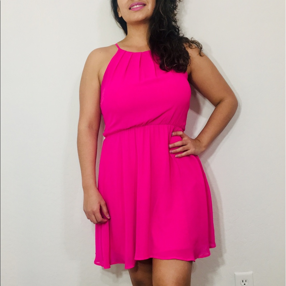 Back Slit Dress